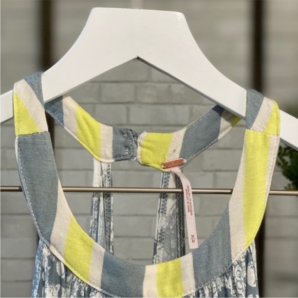 Free People Mimi Tunic Dress in Ivory Combo - Picture 7 of 8